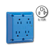 Leviton 5480 Surge Protective Four-In-One 2-Pole 3-Wire Grounding 15A/125V Receptacle